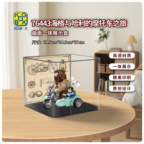 KGBOX模型海格与哈利摩托车之旅