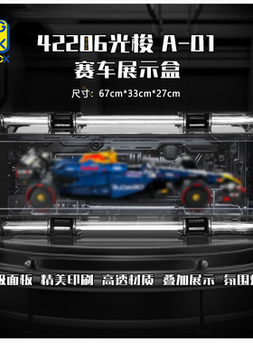 KGBOX用于42206红牛车队RB20 F1赛车亚克力展示盒