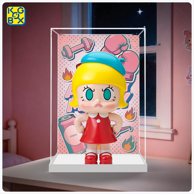 KGBOXANGRYMOLLY加厚防尘展示盒