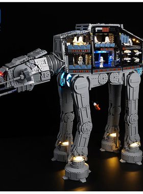 KGBOX用于75313AT-AT装甲步行机系列LED积木玩具灯光灯饰