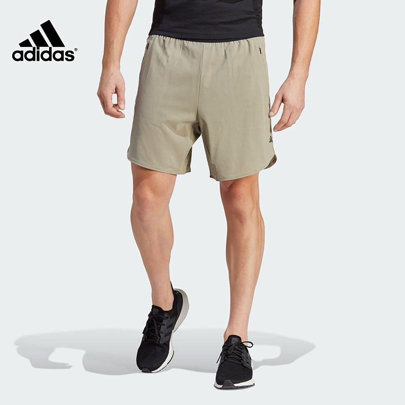 adidas阿迪达斯夏季男子训练休闲运动裤短裤五分裤ib9081 ic6977