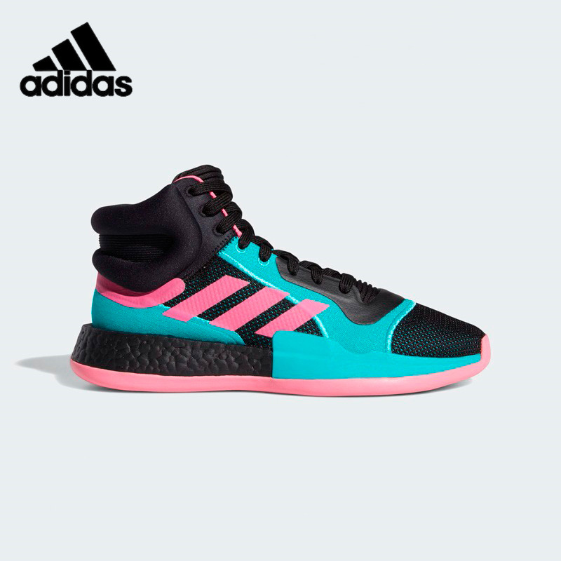 阿迪达斯男鞋新款marquee boost运动鞋实战减震耐磨篮球鞋eh2373