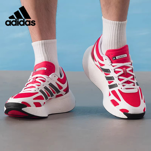 阿迪达斯三叶草男女鞋2025新款ADIZERO ARUKU运动跑步鞋JI0308