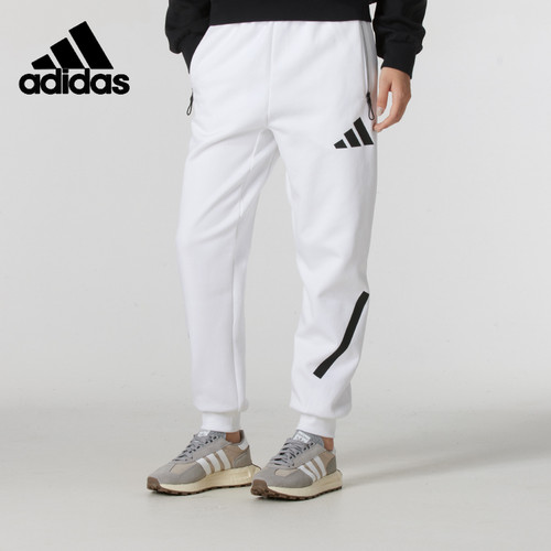 阿迪达斯女士2025新款W Z.N.E. PT运动针织休闲收口长裤JE7843