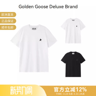 GOOSE男士 GOLDEN 棉质圆领短袖 T恤 P000593 GMP01220 甄品精选