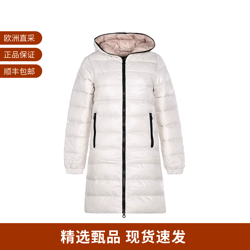 DUVETICA 女士中长款连帽羽绒服大衣202 D5030027S01 1035R