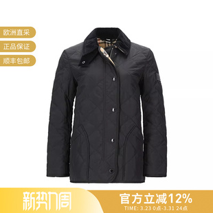 8021751 菱形绗缝夹克棉服外套 BURBERRY博柏利 女士薄款