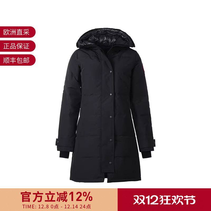CANADAGOOSE中长款大衣羽绒服