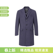 4GJ3G0 大衣上衣外套 ZEGNA杰尼亚男士 单排扣中长款