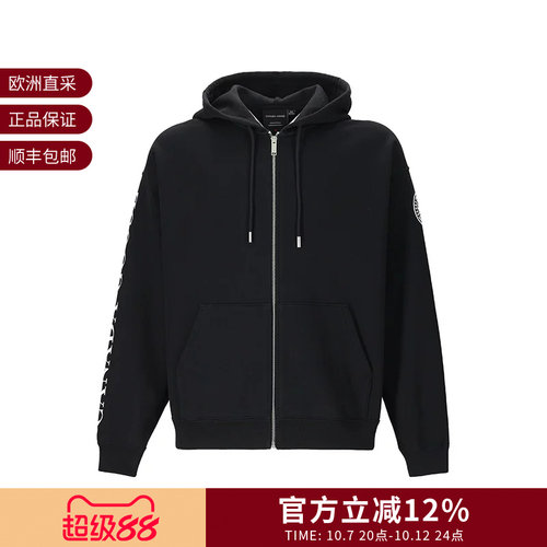 Canada Goose 男士LOGO胶印Rove连帽卫衣开衫运动衫外套 1540M1