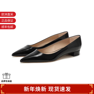 Weitzman STUART 女士尖头纯色百搭平底鞋 FLAT 浅口单鞋 Stuart