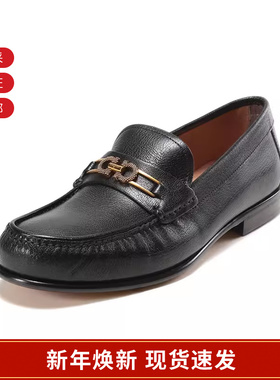 Ferragamo菲拉格慕 男士MATHIAS系列乐福鞋单鞋皮鞋0753174