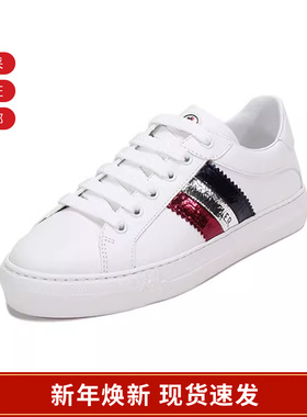 Moncler盟可睐 女士运动板鞋小白鞋F2 09B 4M70440 01ALG