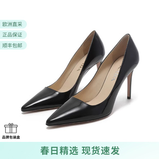 1I166N 069 皮鞋 女士漆尖头细跟高跟鞋 甄品精选 Prada普拉达