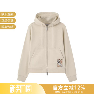 休闲外套8103498 女士连帽拉链卫衣开衫 BURBERRY博柏利 新品