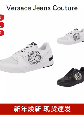 【甄品精选】VJC范思哲 男士印花系带厚底休闲运动鞋板鞋 YA3SJ1