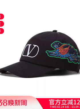 VALENTINO华伦天奴 男士帽子棒球帽鸭舌帽 XY2HDA10VVH