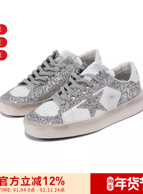 Golden Goose 女士厚底板鞋脏脏鞋运动鞋 GWF00128 F002185