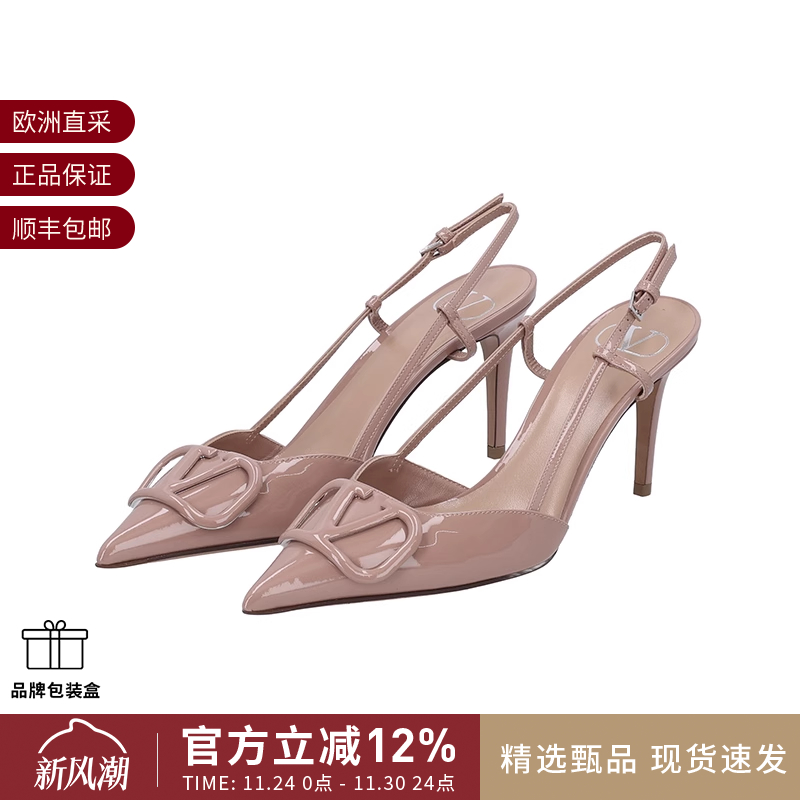 VALENTINO女士细跟高跟鞋凉鞋