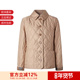 BURBERRY 8049868 菱形绗缝棉服夹克上衣外套 女士修身 版