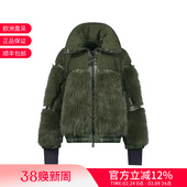 Moncler盟可睐女士宽松版 M1966 拼接羽绒服夹克外套1A00020