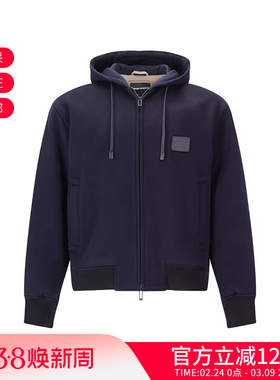 EA阿玛尼 男士连帽夹克上衣外套 EM003719 AF15726