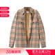 棉服男装 式 外套80438391 绵羊毛衬衫 BURBERRY博柏利男士