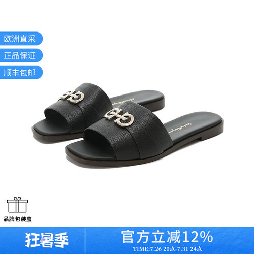 菲拉格慕平底拖鞋凉拖便鞋