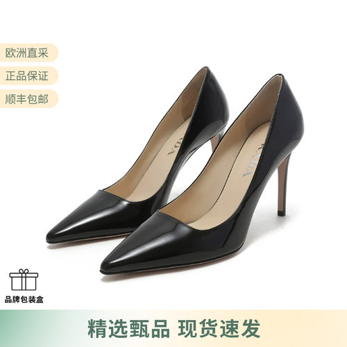 【甄品精选】Prada普拉达 女士尖头细跟高跟鞋皮鞋 1I166N 069