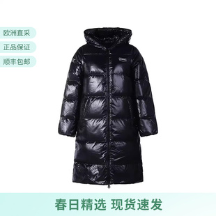 DUVETICA女士长款 连帽羽绒服大衣222 VDDJ02826K0001 甄品精选