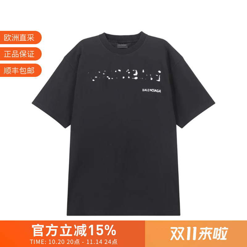 Balenciaga/巴黎世家女士短袖T恤