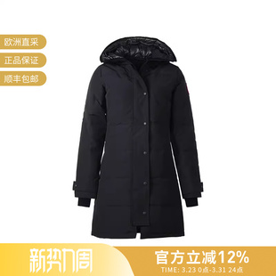派克大衣羽绒服 女士中长款 3802W GOOSE加拿大鹅 CANADA