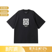 男士 纪梵希 宽松版 圆领短袖 BM712H3YMV T恤 甄品精选