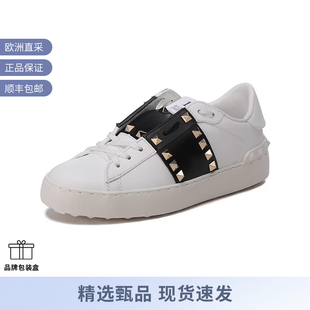 ZTN VALENTINO华伦天奴 女士皮革铆钉装 饰运动鞋 XW2S0A01