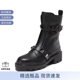 FYP VALENTINO 女士超大铆钉装 饰靴子短靴皮靴 1W2S0CJ3