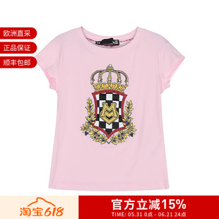 LOVE MOSCHINO莫斯奇诺 女士圆领短袖T恤 W4F30 1O M3876