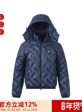 EA7阿玛尼男士连帽棉服夹克男装上衣外套 6LPB64 PN8MZ