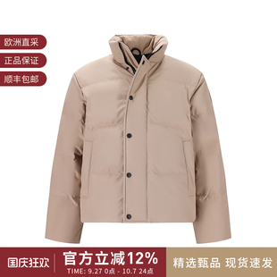CANADA 寬松版 短款 Bayview派克大衣鴨絨羽絨服外套3833M GOOSE男士