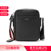 CROSS Bally巴利 CODE Code系列粒面单肩斜挎包 男士
