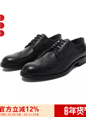 Tod'S 男士巴洛克风格系带德比鞋单鞋皮鞋 XXM01E0O530MG2