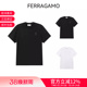 T恤 棉质LOGO刺绣圆领短袖 122300 男士 Ferragamo菲拉格慕