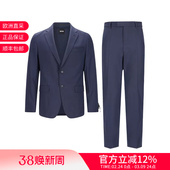 两粒单排扣商务西装 男士 西裤 长裤 50557240 Hugo 西服套装 Boss