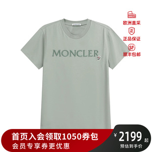 T恤8C00006 盟可睐MONCLER 情人节 女士刺绣标识圆领短袖 829HP