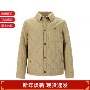 81101801 绗缝嘎巴甸棉服外套上衣 BURBERRY博柏利 男士