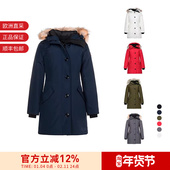 CANADA GOOSE加拿大鹅女士派克大衣鸭绒羽绒服 2580L