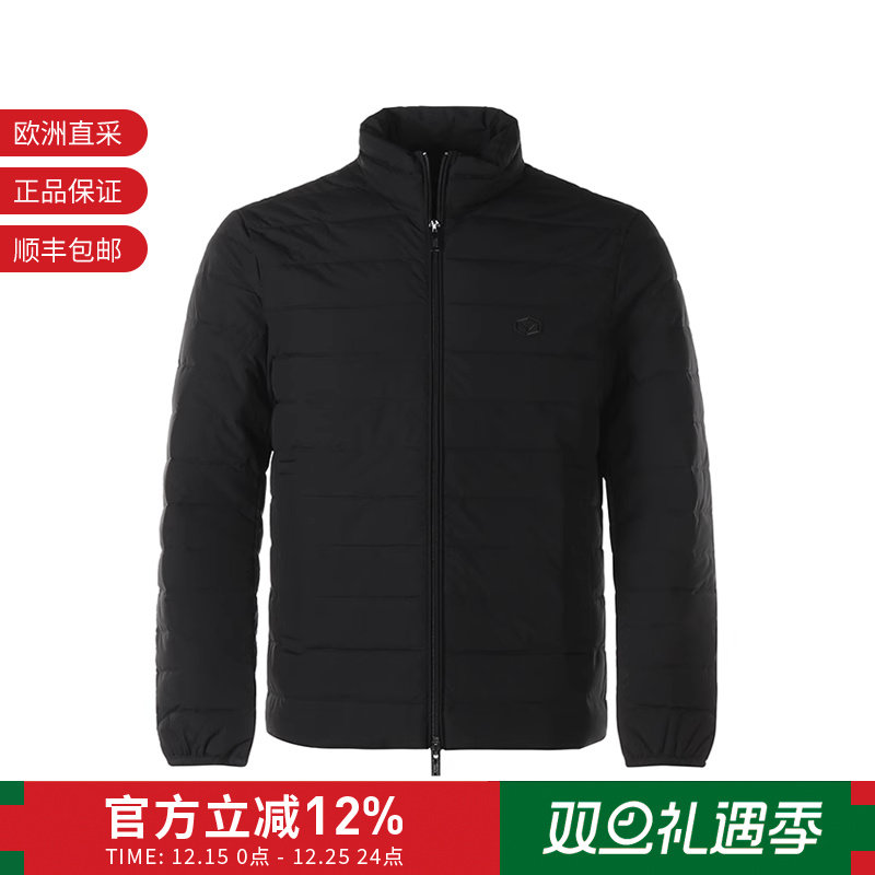 EA阿玛尼薄款鸭绒羽绒服外套