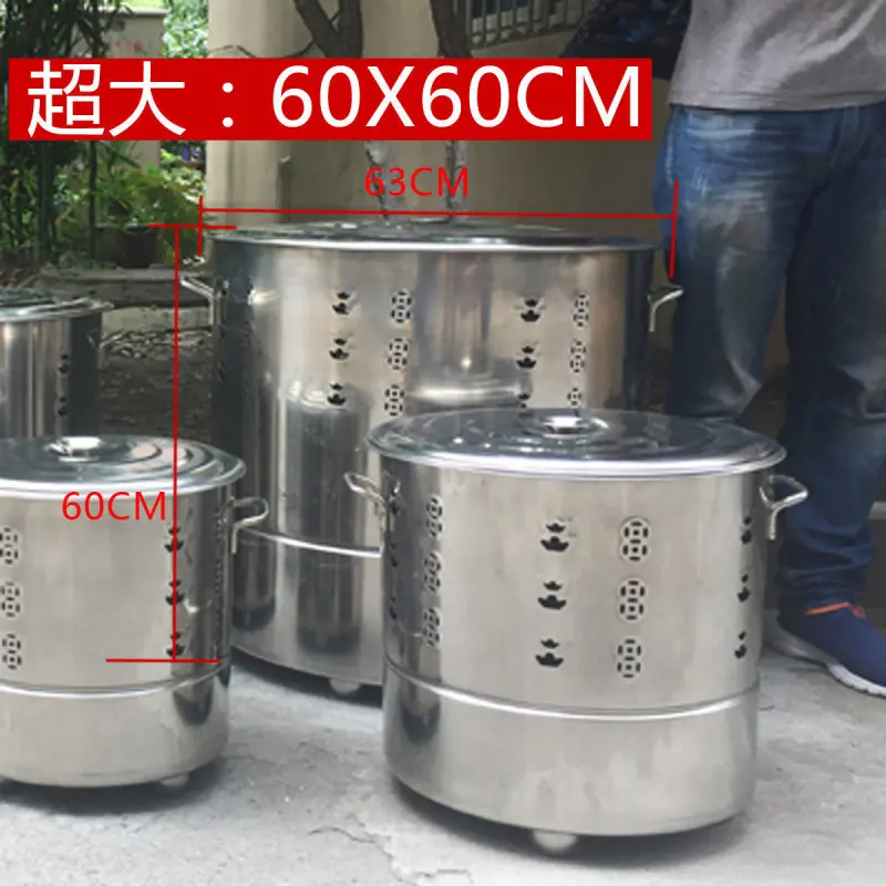 烧经桶家用不锈钢纸桶聚宝盆焚烧炉化金桶元宝炉专用烧金桶无烟新