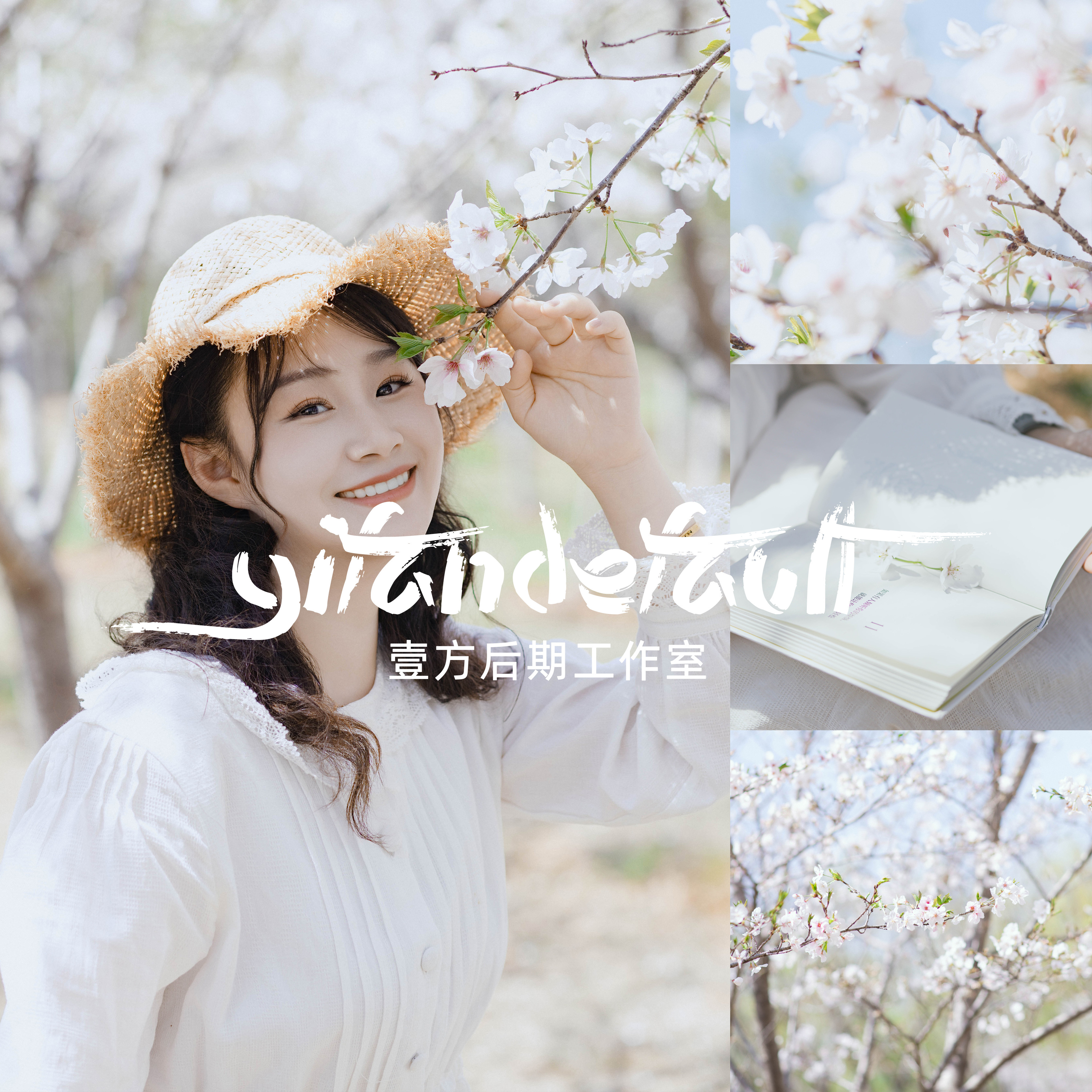 像素蛋糕原创日系樱花人像预设4款 手机LR/PR滤镜/PS调色/飞思