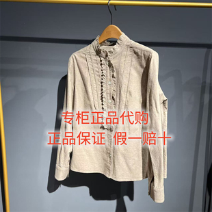 2025冬款 达衣岩国内代购正品DAYW031060衬衫威化饼干之一