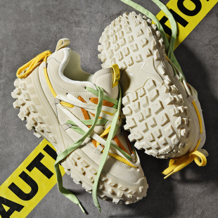 情侣款 老爹鞋 轮胎鞋 小众潮鞋 带厚底增高 B巴黎时尚 透气双色鞋 L男鞋